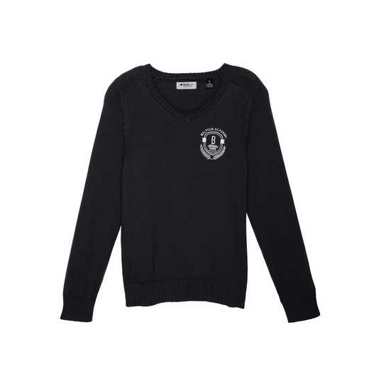 School Uniform Cotton Modal V-Neck Sweater